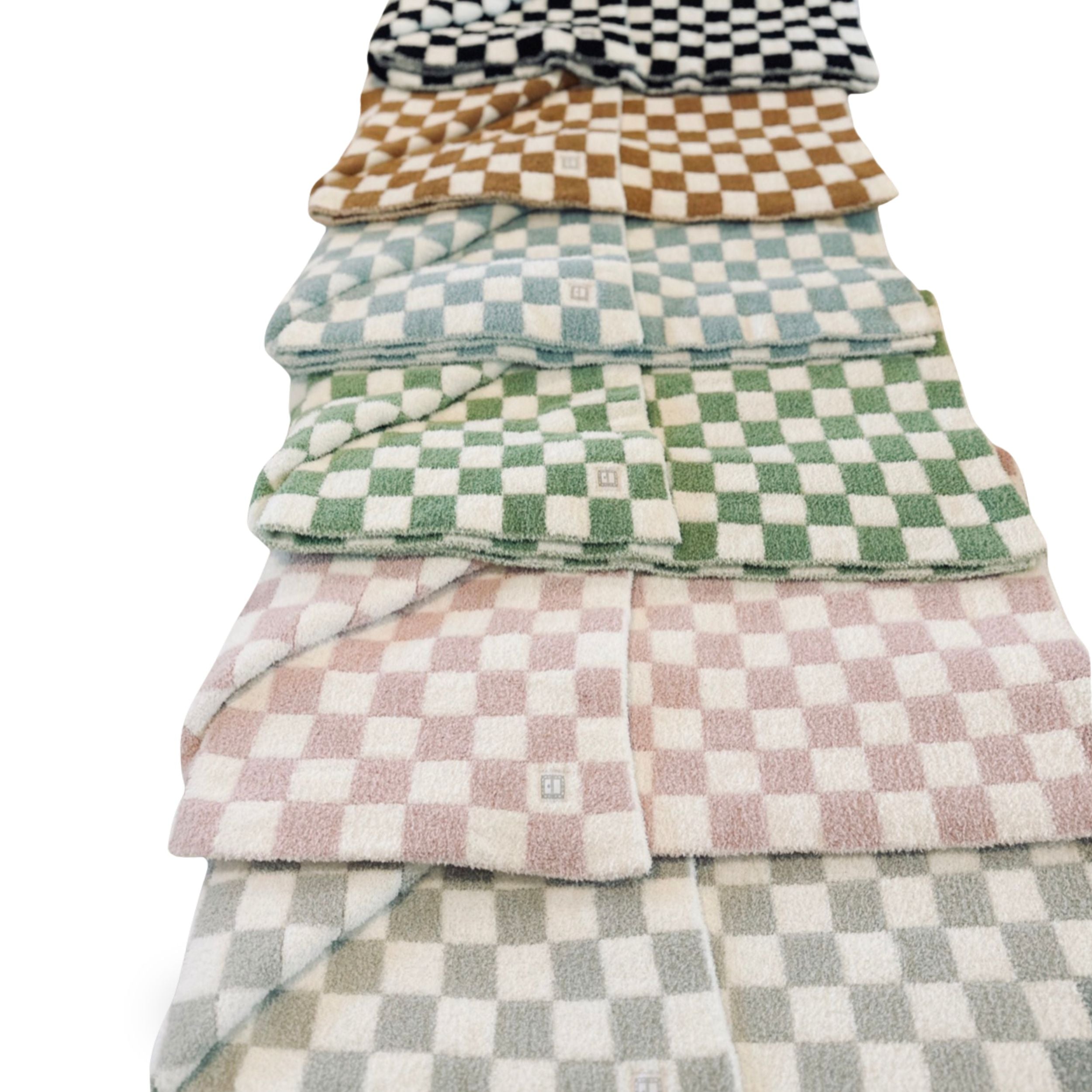 SIENNA CHECKER AND CHESS BLANKET