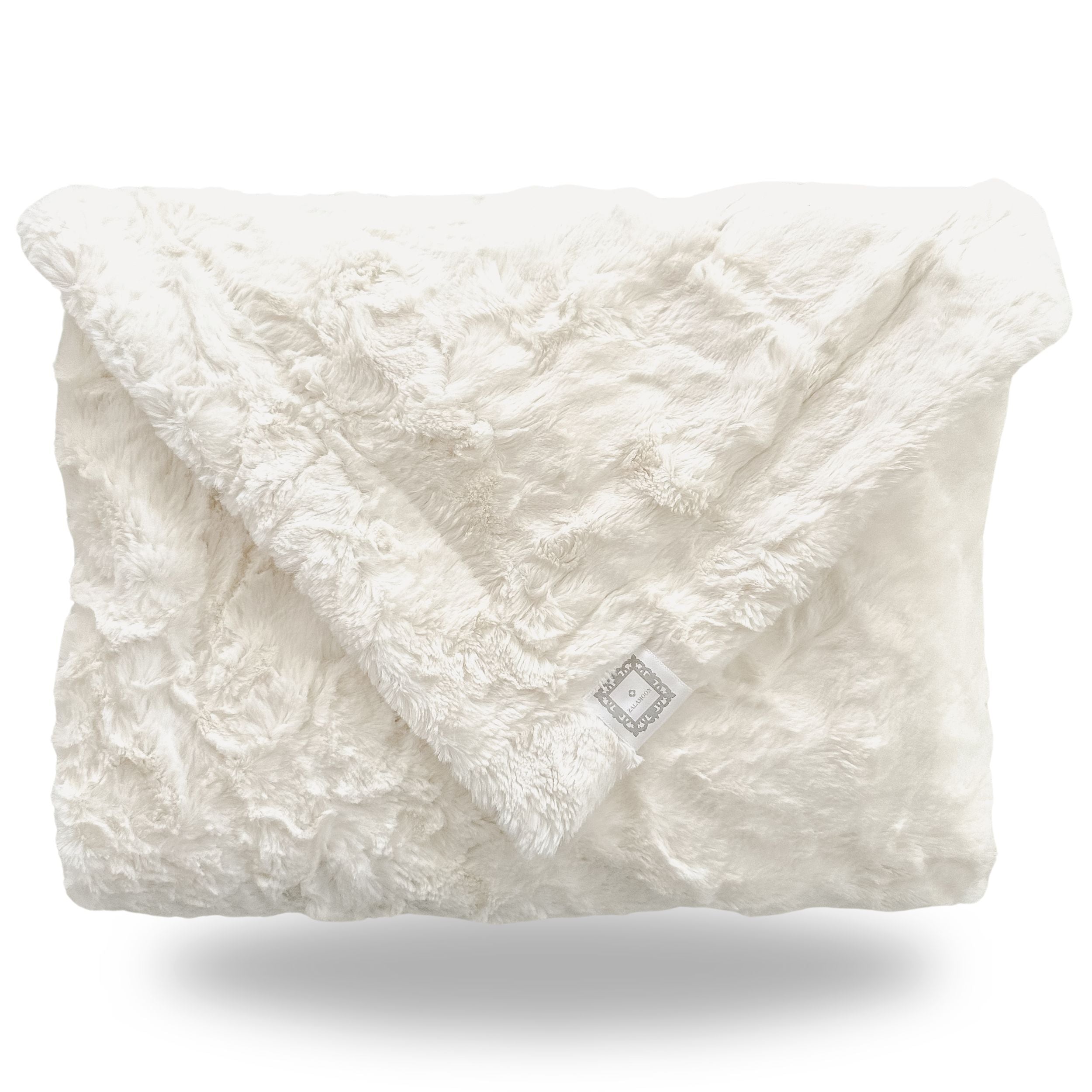 LUNA PLUSH LUXIE KIDS BLANKETS - IVORY