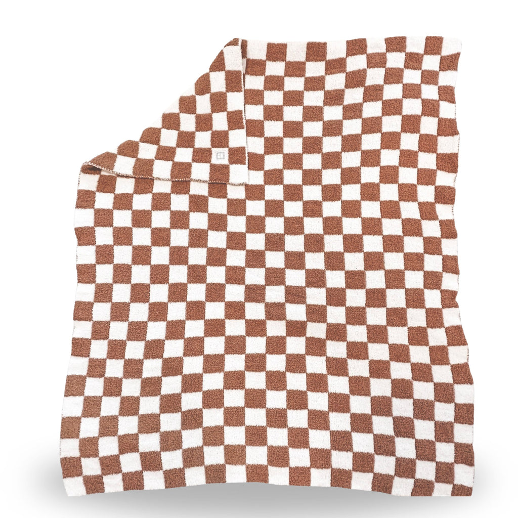 SIENNA CHECKER AND CHESS BLANKET