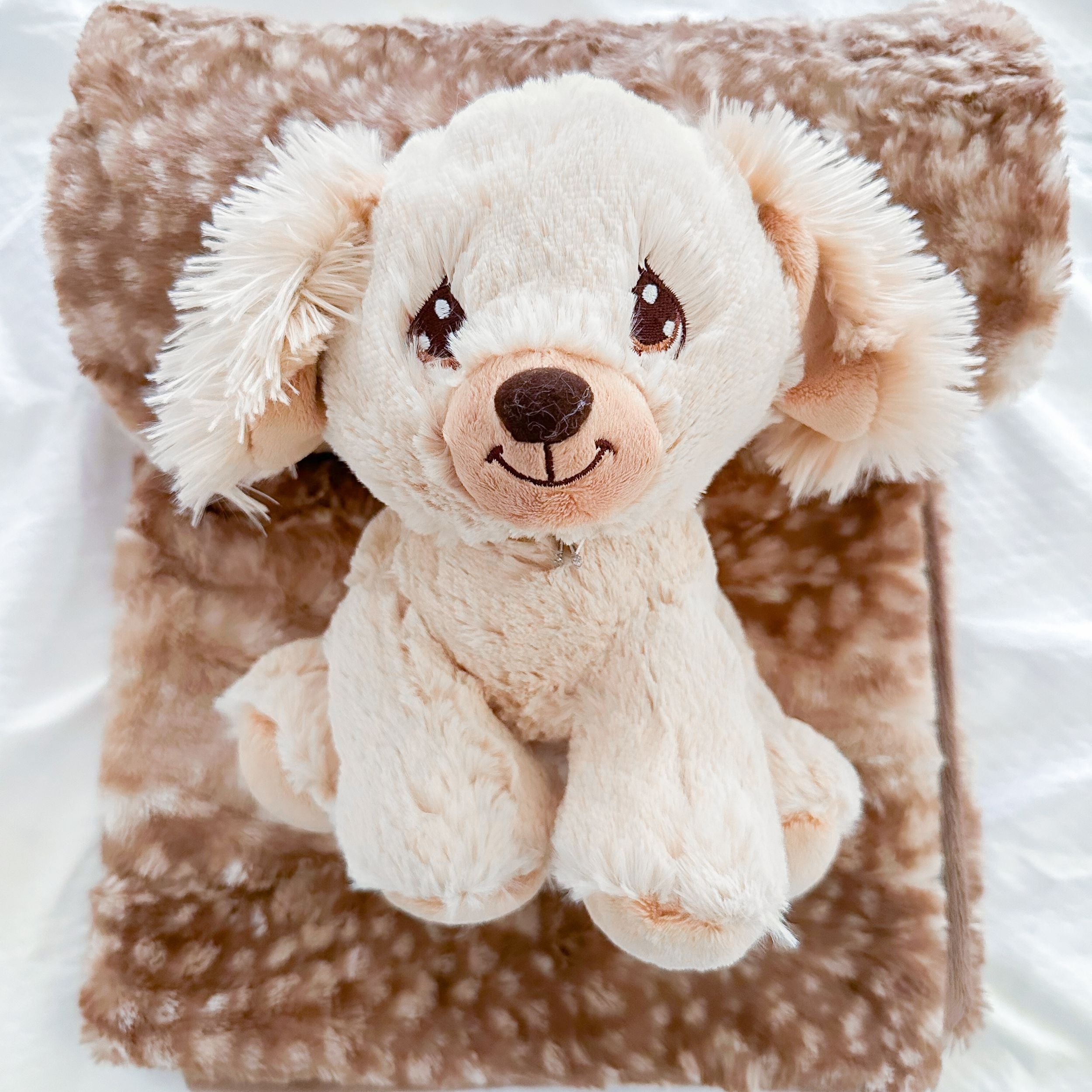 LUNA PLUSH LUXIE KIDS BLANKETS - FAWN