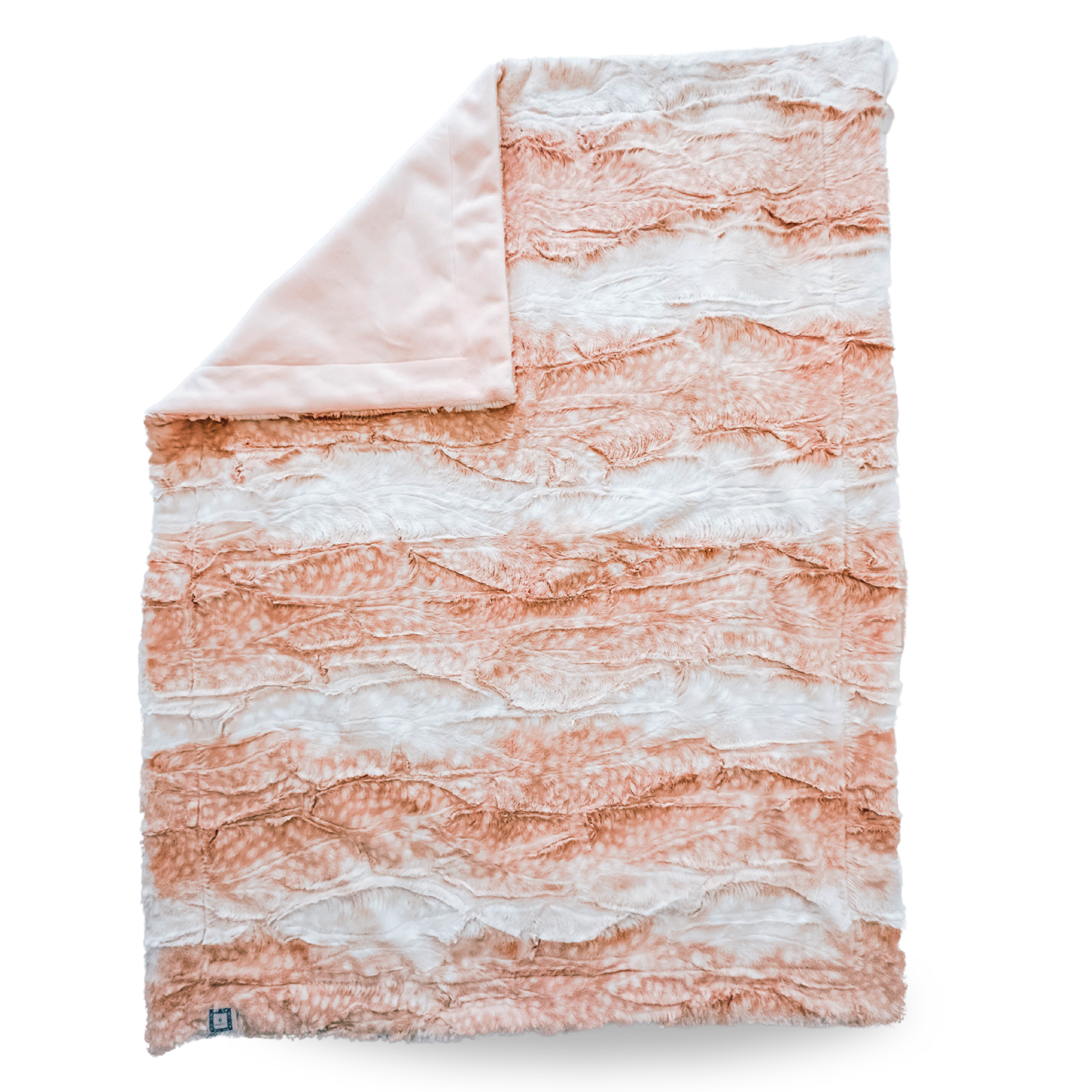 LUNA PLUSH LUXIE KIDS BLANKETS - BLUSH