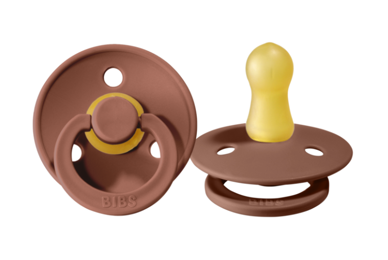 BIBS Pacifier Original Latex 2 PK Woodchuck